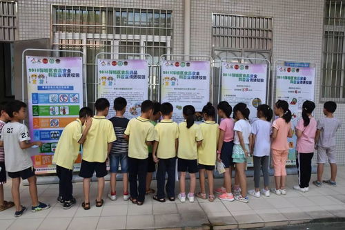 2018食品安全科普宣传进校园第三站 禅城区南庄镇堤田小学